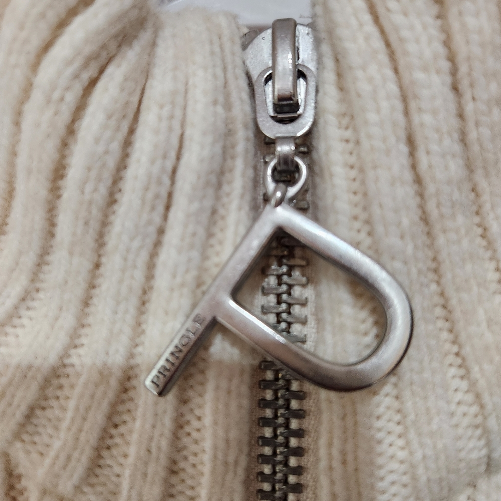 Pringle Of Scotland x H&M Sweater Dress  Limited Collection Size S Off White - Picture 6 of 9